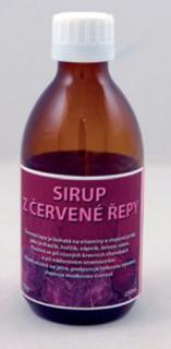 Sirup z červenej repy s karamelom