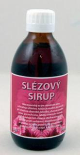 Slezový sirup s karamelom