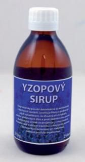 Yzopový sirup s karamelom