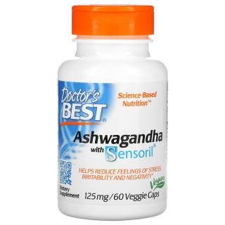 DOCTORS BEST Ashwagandha 125mg60 VC