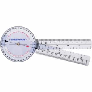 Goniometer 20 cm 360° plastový