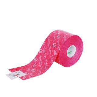 Nasara kinesio tape ružová tejpovacia páska 5 cm x 5 m