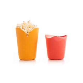 Silikónové skladacie nádoby na popcorn Popbox InnovaGoods 2ks