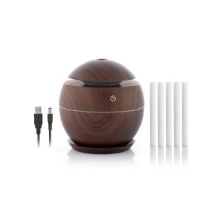 Zvlhčovač Mini Aroma Diffuser Dark Walnut InnovaGoods