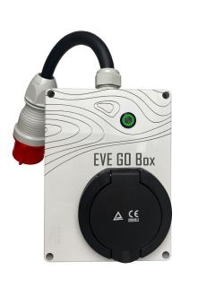 EV Expert EV EXPERT Portable Wallbox / adapter EVE GO Box Typ 2 16A - 11kW / 32A - 22kW (plastic body), Power 22 kW