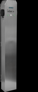 EV Expert EVECUBE 2B+ - column AC charging station | 2 ports | 2x22kW (offline + display + PV surplus + RFID), Dynamic load management None, Type of connection 2P socket T2 + cable T2, 5M (spiral), Request for custom graphics + logo Yes (screen printing /