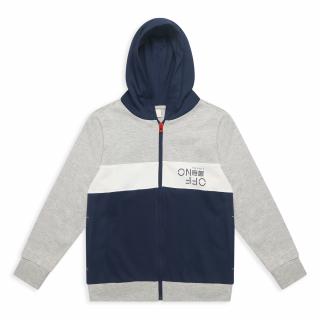 Chlapčenská sivá mikina na zips Esprit 8-9 rokov / 128-134 cm