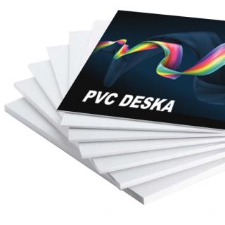 PVC deska s potiskem 1x1 m