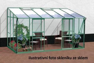 Skleník VITAVIA IDA 7800 PC 4 mm zelený