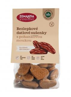 Biopekárna Zemanka s.r.o. Sušenky pohankovo - datlové bezlepkové 100 g BIO   ZEMANKA