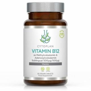 Cytoplan Vitamín B12, 1000 µg Bioaktívny pod jazyk, 60 tabliet