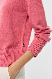 Ecoalf Cisa Knit Woman Dark Pink Melange