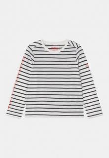 Ecoalf Marinalf Long Sleeve T-shirt Boys Off White Blue Stripe