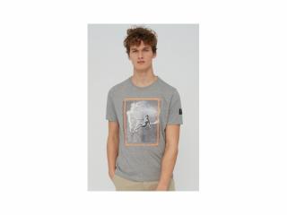 Ecoalf Natal Fluor Surf T-shirt Man Grey Melange