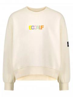 Ecoalf Pinuaralf Sweatshirt Girls Cream