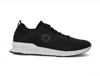 Ecoalf Princealf knit sneakers man black