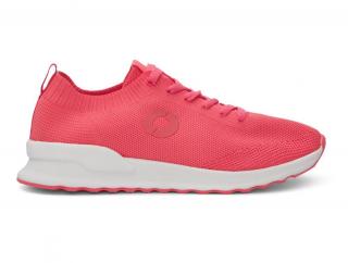 Ecoalf Princealf knit sneakers woman coral