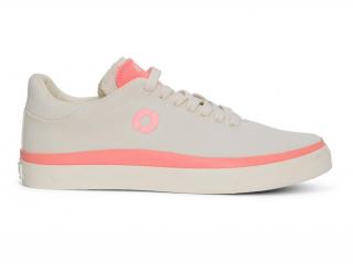 Ecoalf Rinalf sneakers woman offwhite / coral