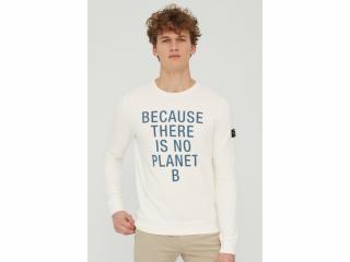 Ecoalf San Diego Because Sweatshirt Man Off White