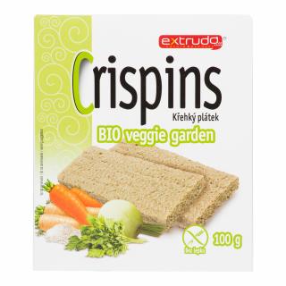 Extrudo Chlebíček veggie garden 100 g BIO   EXTRUDO