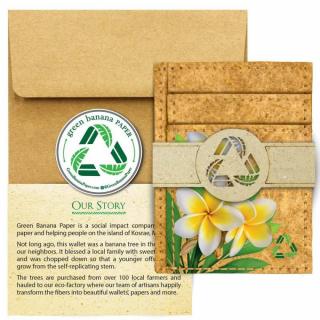 Green Banana Paper Plumeria Slim