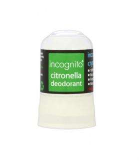 Incognito Citronela ochranný kryštálový dezodorant (50 ml) - nezapácha po nepríjemnom hmyze