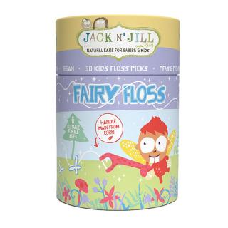 Jack n Jill Niť pre deti Fairy Floss (30 ks) - s rúčkou v tvare žirafy