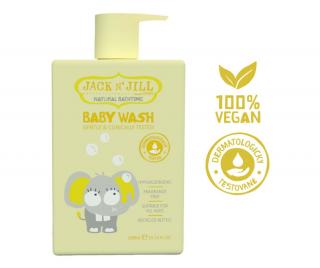 Jack n Jill Sprchový gél pre deti od narodenia (300 ml) - hypoalergénny a vhodný pre celú rodinu