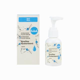 Kvitok Hydratačné telové sérum - kyselina hyalurónová (50 ml) - intenzívna hydratácia