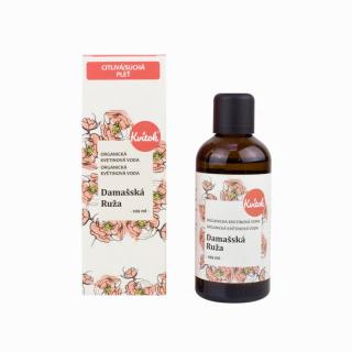 Kvitok Kvetinová voda Rose of Damascus BIO (100 ml) - univerzálne použitie