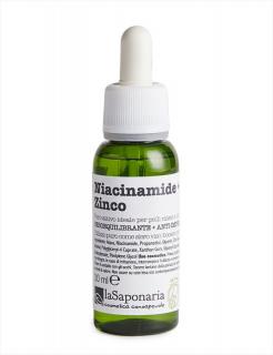 laSaponaria Sérum na tvár - niacínamid (vitamín B3) zinok (30 ml)