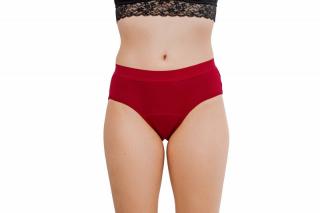 Pinke Welle Menštruačné nohavičky Bikini Red - Medium - 100 dní Vrátenie tovaru a ľahká menštruácia (XL)