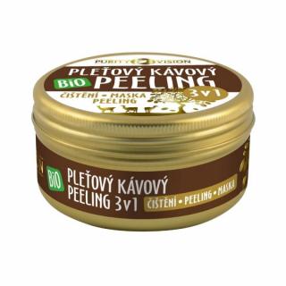 Purity Vision Bio kávový peeling na tvár 3v1 70 ml