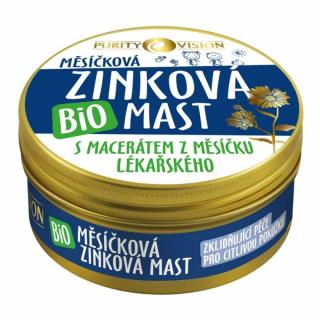 Purity Vision Organická zinková masť s nechtíkom lekárskym 150 ml