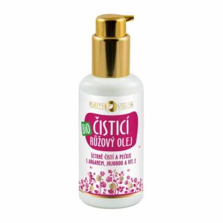 Purity Vision Organický čistiaci olej z ruže s argánom, jojobou a vit. E 100 ml