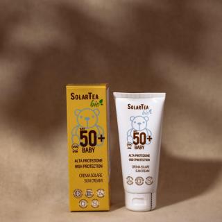 Solar Tea Opaľovací krém pre deti SPF 50 (100 ml)