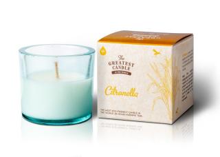 The Greatest Candle in the World The Greatest Candle Vonná sviečka v skle (75 g) - citronela