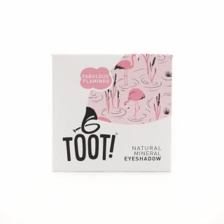 TOOT! Minerálne očné tiene ružové - Fabulous Flamingo (2,3 g) - šetrné k citlivej pleti