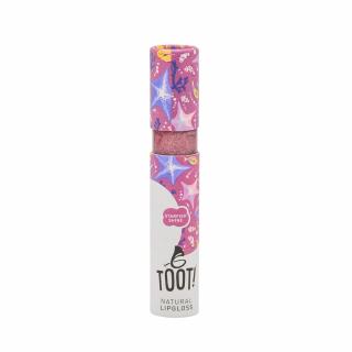 TOOT! Prírodný lesk na pery fialovo-ružový - Starfish Shine (5,5 ml) - vhodný pre citlivé a alergické pery