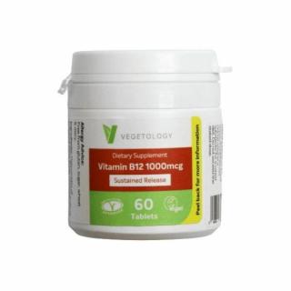 Vegetology Vegetology Vitamín B12 1000µg (kyanokobalamín) postupné uvoľňovanie 60 tabliet