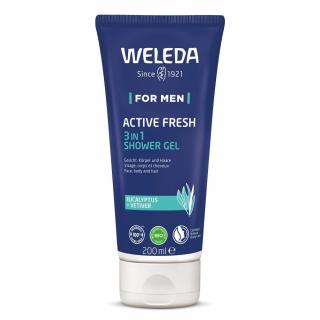 Weleda Pre mužov Active Fresh 3v1 200 ml