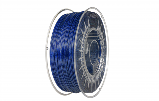 Filament Devil Design PET-G 1,75 Galaxy trblietavá modrá, tlačová struna, 1kg (PETG 1,75 GALAXY SUPER BLUE)