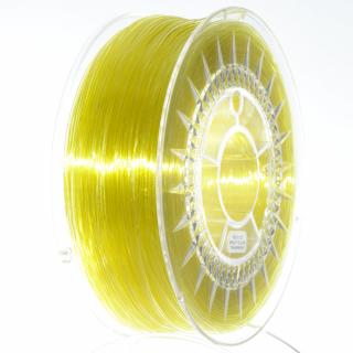 Filament Devil Design PET-G 1,75 svetložltý transparentný, tlačová struna, 1kg (PETG 1,75 BRIGHT YELLOW TRANSPARENT)