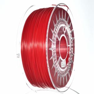 Filament Devil Design PLA 1,75 ohnivo červený, tlačová struna, 1kg (PLA 1,75 HOT RED)