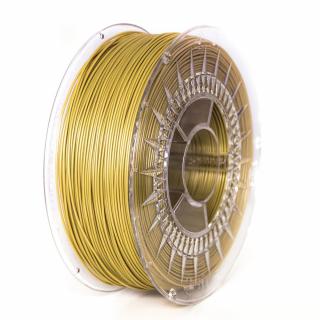 Filament Devil Design PLA 1,75 zlatý, tlačová struna, 1kg (PLA 1,75 GOLD)