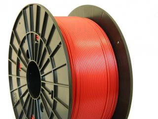 Filament PM PLA 1,75 perlová červená (Plasty Mladeč PLA 1,75 pearl red)