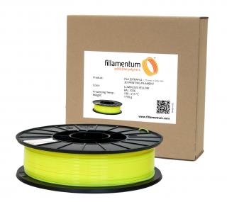 Fillamentum PLA 1,75mm Luminous Yellow  RAL 1026