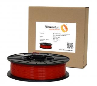 Fillamentum PLA 1,75mm Traffic Red RAL 3020