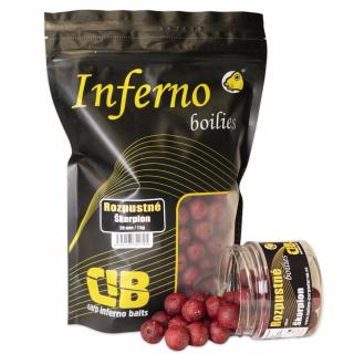 Carp Inferno Carp Inferno Rozpustné Boilies Hot Line Škorpion, Variant 20 mm 1 kg