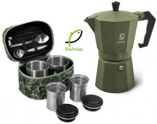 Delphin Kávovar CoToGo Green + Set na kávu/čaj Delphin CoTEA SPACE C2G